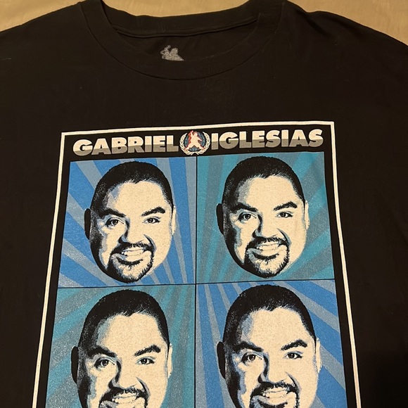 GABRIEL IGLESIAS  “FLUFFY “ 2014  tour T shirt size LARGE - Picture 2 of 10
